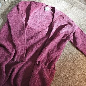 Women's Cozy Maroon Sweater